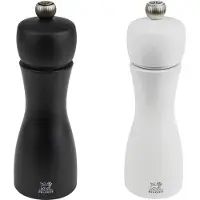 Peugeot Peper- en Zoutmolen Tahiti Zwart / Mat Wit 15 cm