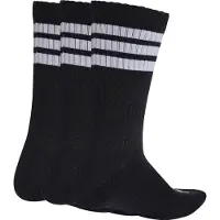 Adidas Sportsokken '3-Stripes Cushioned Crew Socks 3 Pair' zwart / wit / offwhite