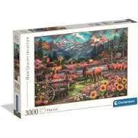 Clementoni Legpuzzel Free to Roam - Puzzel 3000 Stukjes - High Quality Collection Puzzle - Legpuzzels en Puzzels voor Volwassenen