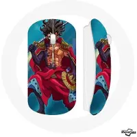 MANIACASE Draadloze Muis - - Luffy Gear Anime - Blauw - Compatibel met Mac en PC - USB