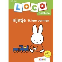 Loco bambino - Boekje - Nijntje - Ik leer vormen - 3-5 jaar