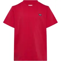 Levi's T-shirt rood Jongens Katoen Ronde hals Effen - maat 128