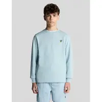 Lyle & Scott Jongens Truien & Vesten Crew Neck Sweatshirt Boys - Lichtblauw - Maat 122/128