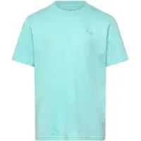 Abercrombie & Fitch T-shirt blauw Jongens Katoen Ronde hals Effen - maat 122-128