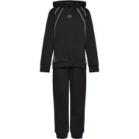 Adidas Sportswear trainingspak Zwart Jongens/Meisjes Sweat Capuchon - maat 140
