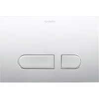 Duravit DuraSystem Bedieningsplaat A1 21,7x14,7 cm Chroom