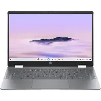 HP Chromebook Plus 14'' 2-in-1 Laptop - 14b-cd0004nb - Meteor Silver - Azerty toetsenbord met verlichting
