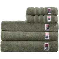 Lexington Original Handdoek 50x70 Cm - Handdoeken & badhanddoeken Katoen Dusty Olive - 10002054-8040-TW20