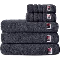 Lexington Icons Original handdoek 30x30 cm Charcoal