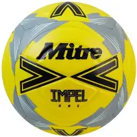 Mitre Impel One Voetbal Geel 4