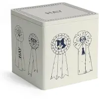 HAY Voorraadbus Dogs Food Storage Tin Large Blue And White