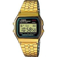 Casio Digitaal horloge blauw / goud / zwart