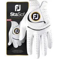 Footjoy StaSof Golf White Linkerhand S Herenhandschoenen
