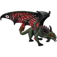 BULLYLAND 61505 – Speelfiguur Forest Dragon Fafnir – ca. 20,5cm – levensecht en detailrijk vormgegeven – ideaal als fantasiefiguur, decoratie of klein cadeautje voor kinderen vanaf 3 jaar