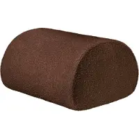 Ferm Living Rouli pouf pure bouclé zitpoef Chestnut brown