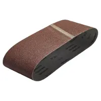 Wolfcraft Textiel schuurband | Korund | K80 | 75 x 510mm | 3 stuks - 1912000