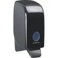 Kimberly Clark Kimberly-Clark Aquarius zeepdispenser 7173, 1 l, voor vloeibare & schuimzeep, B 116 x D 114 x H 236 mm, kunststof, zwart