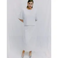 Copenhagen Muse Dames Rokken Cmfallon-skirt - Wit - Maat M