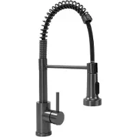 REA - Colin - Keukenmengkraan - Titanium - 30X5,5X42,5Cm