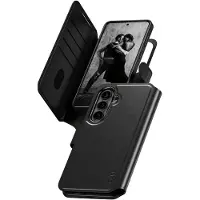 CARE by PanzerGlass Tango 2 in 1 Wallet Case MagSafe voor de Samsung Galaxy S26 Plus - Transparant