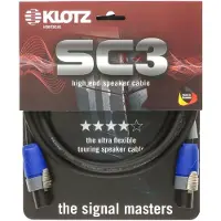 Klotz SC3-02SW Neutrik speakON 2p - speakON 2p speakerkabel 2 m