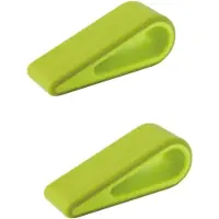 Snq Verstelbaar Laptopstandaard - 2 Stuks - Ergonomische Verhoger Voor Bureau - Mini Koelhouder - Vermindert Laptopverwarming - Groen - Afmeting 7.9x2.8x2.9 cm
