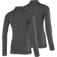 Heatkeeper - Thermoshirt dames - Zwart - S - 2-Stuks - Thermokleding dames