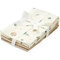 Cam Cam Washanden - Mousseline - 4-pack - Bosbessen - - OneSize - Washandjes