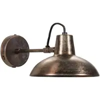 House Doctor Wandlampe , Roestbruin, Woonkamer, Metaal