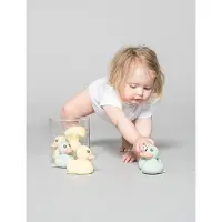 Hevea Rubber Eend - Kawan Mini - Geel - - OneSize - Badspeelgoed