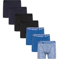 Björn Borg Boxers Cotton Stretch 7-Pack Multicolour | Zwart | Maat XXL