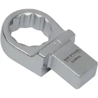 SW-Stahl 03864L Insteekringsleutel 24 mm I Insteekvierkant 14 x 18 mm I Insteekringsleutel SW 24mm