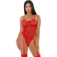 Erotic Treasure Forplay - Make it Ring Teddy - Rood