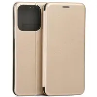 Beline Book Magnetic - Fliphoes - Honor XB5 Plus - Goud - Slot voor kaarten