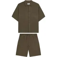 Bershka Joggingpak donkergroen