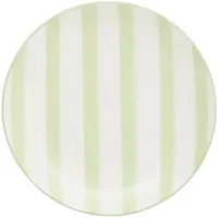 Konges Sløjd Secret de Gourmet Charlie Plat bord Ø19cm - Set van 6 stuks - Groen/Wit