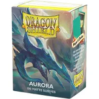 Asmodee kaart sleeves Dragon Shield Matte Aurora 100 stuks TCG.