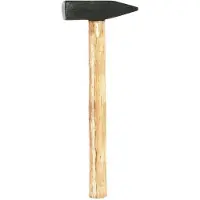 Top Tools Schlosserhammer mit Holzstiel 300g (T 02A203)