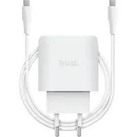 Trust Vertrouw op Maxo 45W, binnen, AC, 20 V, 2 meter, wit