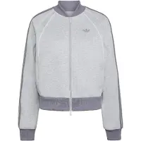 Adidas Sweatvest grijs / lavendel