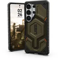 Uag Monarch Pro Case Samsung Galaxy S26 Ultra Ultra-groen MagSafe compatible, Met magneetmodule