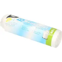 Papstar 15x stuks afvalzakken/vuilniszakken - 60 liter - transparant - Prullenbak zakken