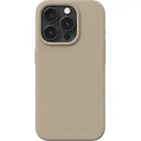 IDEAL OF SWEDEN Silicone Case met MagSafe voor de Apple iPhone 15 Pro - Beige