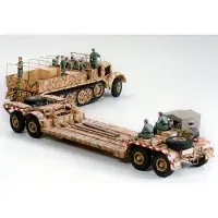 Tamiya Modelbouwpakket Militaire voertuigen - 35246 German SdKfz.9 Famo w/ Lowloader and 12 Figures Plastic - 1:35 - Modelbouw