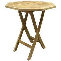 AVH-Collectie Klaptafel 70 cm achtkantig teak