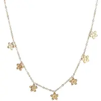 Go Dutch Label Collier Daisies Goudkleurig