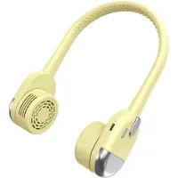 VHV - Nekventilator - draagbare USB ventilator - handsfree halsventilator 1200 mAh USB oplaadbaar 360° verstelbaar - voor kantoor, reizen, sport en buiten