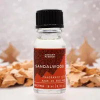 Ancient Wisdom Geurolie voor Aroma Diffuser - Kerst Sandelhout - 10ml - Aroma Olie - Huisparfum - Geurverspreider - Geuroliën