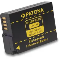 PATONA battery for Panasonic BLD10 BLD10E DMC-GF2 GF2