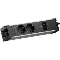 Bachmann STEP ALU 2xCEE7/3, 1xUSB C/C 45W